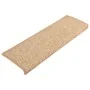 Selbstklebende Treppenmatte, 15 Stück, hellbraun, 65x21x4cm. von , Treppenmatten - Ref: Foro24-326910, Preis: 116,22 €, Rabat...