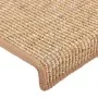 Selbstklebende Treppenmatte, 15 Stück, hellbraun, 65x21x4cm. von , Treppenmatten - Ref: Foro24-326910, Preis: 116,22 €, Rabat...