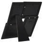 Collage photo frame for 4 photos (13x18 cm) black MDF by , Photo frames - Ref: Foro24-332775, Price: 18,50 €, Discount: %