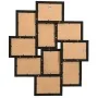 Collage photo frame for 10x(10x15 cm) black MDF photo by , Photo frames - Ref: Foro24-332782, Price: 28,14 €, Discount: %