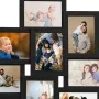Collage photo frame for 10x(10x15 cm) black MDF photo by , Photo frames - Ref: Foro24-332782, Price: 28,14 €, Discount: %