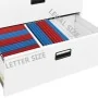 White steel filing cabinet 90x46x134 cm by , Filing cabinets - Ref: Foro24-336294, Price: 443,04 €, Discount: %