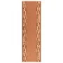 Non-slip brown hallway rug 67x250 cm by , Rugs - Ref: Foro24-336640, Price: 30,93 €, Discount: %