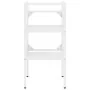 White iron sink structure 40x38x31 cm by , bathroom vanities - Ref: Foro24-338484, Price: 59,88 €, Discount: %