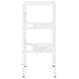 Weißes Eisenwaschbeckenstruktur 40x38x31 cm von , Badezimmerwaschtische - Ref: Foro24-338484, Preis: 59,88 €, Rabatt: %