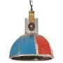 Round multicolored industrial pendant lamp E27 25 W 30 cm by , Lamps - Ref: Foro24-344396, Price: 65,61 €, Discount: %