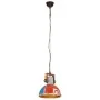 Round multicolored industrial pendant lamp E27 25 W 30 cm by , Lamps - Ref: Foro24-344396, Price: 65,61 €, Discount: %