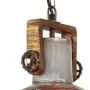 Lámpara colgante industrial redonda multicolor E27 25 W 30 cm de , Lámparas - Ref: Foro24-344396, Precio: 63,92 €, Descuento: %
