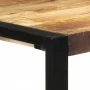 High bar table made of solid rough mango wood 110x55x110 cm by , Kitchen and dining tables - Ref: Foro24-351717, Price: 163,6...