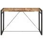 Solid mango wood bar table, rough finish, 175x90x110 cm by , Kitchen and dining tables - Ref: Foro24-351720, Price: 273,69 €,...