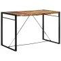 Solid mango wood bar table, rough finish, 175x90x110 cm by , Kitchen and dining tables - Ref: Foro24-351720, Price: 273,69 €,...