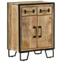 Sideboard with 2 drawers, iron and solid mango wood, 53x31x72 cm. by , Sideboards - Ref: Foro24-352038, Price: 236,83 €, Disc...