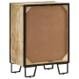 Sideboard with 2 drawers, iron and solid mango wood, 53x31x72 cm. by , Sideboards - Ref: Foro24-352038, Price: 236,83 €, Disc...