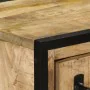 Sideboard with 2 drawers, iron and solid mango wood, 53x31x72 cm. by , Sideboards - Ref: Foro24-352038, Price: 236,83 €, Disc...