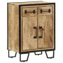 Sideboard with 2 drawers, iron and solid mango wood, 53x31x72 cm. by , Sideboards - Ref: Foro24-352038, Price: 236,83 €, Disc...