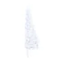 Medio árbol de Navidad con luces y bolas blanco 120 cm de , Arboles de navidad - Ref: Foro24-3077485, Precio: 76,70 €, Descue...