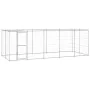 Außengehege aus verzinktem Stahl mit einem Dach, 12,1 m². von , Hundehütten und Zäune - Ref: Foro24-3082304, Preis: 512,62 €,...