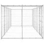Außengehege aus verzinktem Stahl mit einem Dach, 12,1 m². von , Hundehütten und Zäune - Ref: Foro24-3082304, Preis: 512,62 €,...