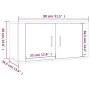 TV-Möbel-Set, 2-teilig, aus glänzend weiß lackiertem Sperrholz. von , TV-Möbel - Ref: Foro24-3188728, Preis: 108,83 €, Rabatt: %
