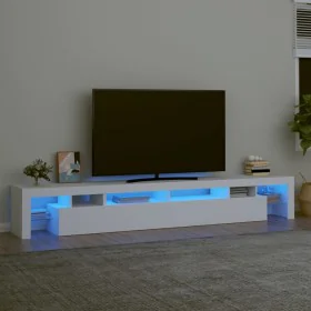 TV stand with white LED lights 260x36.5x40 cm by , TV Furniture - Ref: Foro24-3152778, Price: 195,91 €, Discount: %