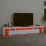 TV-Möbel mit LED-Lichtern in Weiß, 260x36,5x40 cm. von , TV-Möbel - Ref: Foro24-3152778, Preis: 195,91 €, Rabatt: %