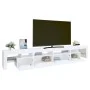 TV-Möbel mit LED-Lichtern in Weiß, 260x36,5x40 cm. von , TV-Möbel - Ref: Foro24-3152778, Preis: 195,91 €, Rabatt: %
