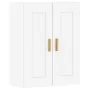 Armarios de pared 2 uds madera de ingeniería blanco de , Aparadores - Ref: Foro24-3197977, Precio: 144,96 €, Descuento: %