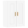 Wall cabinets 2 units engineered wood white by , Sideboards - Ref: Foro24-3197977, Price: 144,99 €, Discount: %