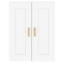 Wall cabinets 2 units engineered wood white by , Sideboards - Ref: Foro24-3197977, Price: 144,99 €, Discount: %