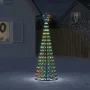 LED Christmas tree with 275 colored LEDs, 180 cm. by , Christmas trees - Ref: Foro24-358067, Price: 52,28 €, Discount: %