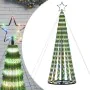 LED Christmas tree with 275 colored LEDs, 180 cm. by , Christmas trees - Ref: Foro24-358067, Price: 52,28 €, Discount: %