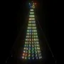 Árbol de Navidad LED 275 LEDs de colores 180 cm de , Arboles de navidad - Ref: Foro24-358067, Precio: 52,28 €, Descuento: %