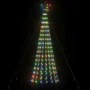 LED Christmas tree with 275 colored LEDs, 180 cm. by , Christmas trees - Ref: Foro24-358067, Price: 52,28 €, Discount: %