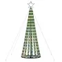 Árbol de Navidad LED 275 LEDs de colores 180 cm de , Arboles de navidad - Ref: Foro24-358067, Precio: 52,28 €, Descuento: %