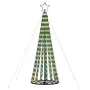 LED Christmas tree with 275 colored LEDs, 180 cm. by , Christmas trees - Ref: Foro24-358067, Price: 52,28 €, Discount: %