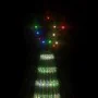 LED Christmas tree with 275 colored LEDs, 180 cm. by , Christmas trees - Ref: Foro24-358067, Price: 52,28 €, Discount: %