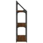 Estantería de pared madera ingeniería marrón roble 60x21x78,5cm de , Estantes y estanterías - Ref: Foro24-835453, Precio: 38,...