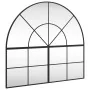 Wall mirror with black iron arch 100x90 cm by , Mirrors - Ref: Foro24-3200611, Price: 161,68 €, Discount: %