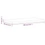 Rechteckiges Massivholzbrett aus Buche 100x50x4 cm von , Tischplatten - Ref: Foro24-3188886, Preis: 123,36 €, Rabatt: %