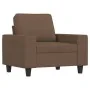 Viersitzer-Sofa-Set aus braunem Stoff von , Sofas - Ref: Foro24-3201877, Preis: 788,48 €, Rabatt: %