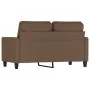 2-seater brown fabric sofa, 120 cm by , Sofas - Ref: Foro24-359158, Price: 212,55 €, Discount: %
