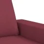4-piece sofa set in burgundy fabric by , Sofas - Ref: Foro24-3201880, Price: 659,85 €, Discount: %