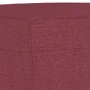 Juego de sofás 4 piezas tela rojo tinto de , Sofás - Ref: Foro24-3201880, Precio: 702,09 €, Descuento: %