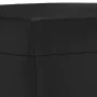 3-piece black faux leather sofa set with cushions by , Sofas - Ref: Foro24-3201423, Price: 482,31 €, Discount: %