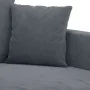 3-piece dark gray velvet sofa set with cushions by , Sofas - Ref: Foro24-3201681, Price: 640,72 €, Discount: %