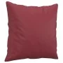 3-piece red dyed faux leather sofa set with cushions by , Sofas - Ref: Foro24-3201932, Price: 607,07 €, Discount: %