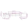 Viersitzer-Sofa-Set aus rosa Samtstoff von , Sofas - Ref: Foro24-3201947, Preis: 752,11 €, Rabatt: %