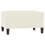 Sofagarnitur mit 4-teiligen cremefarbenen Samtkissen. von , Sofas - Ref: Foro24-3201972, Preis: 785,56 €, Rabatt: %