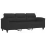2-piece sofa set with black microfiber fabric cushions by , Sofas - Ref: Foro24-3202353, Price: 601,24 €, Discount: %