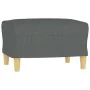Juego de sofás con cojines 4 piezas tela gris oscuro de , Sofás - Ref: Foro24-3201545, Precio: 657,55 €, Descuento: %